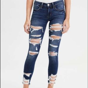 Dark Blue American Eagle jeans